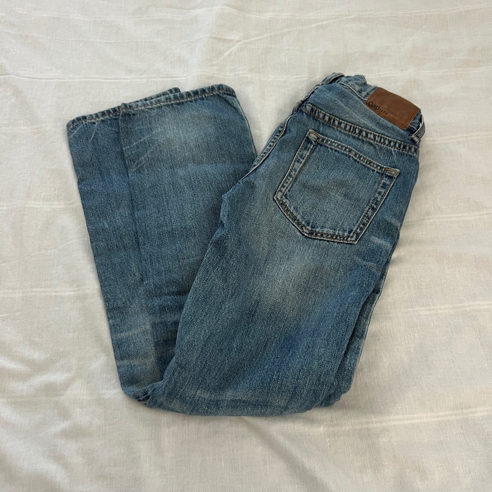Gap kids straight leg jeans